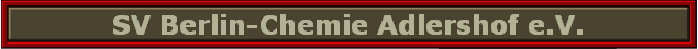 SV Berlin-Chemie Adlershof e.V.