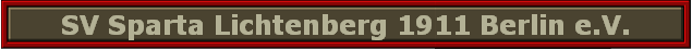 SV Sparta Lichtenberg 1911 Berlin e.V.