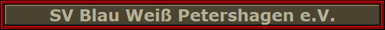 SV Blau Wei Petershagen e.V.
